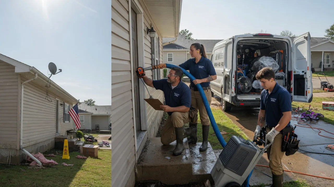 Ceiling Water Damage Restoration in Ether, NC near me